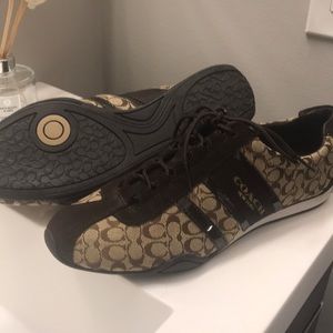 Coach Sneakers - NEW- brown